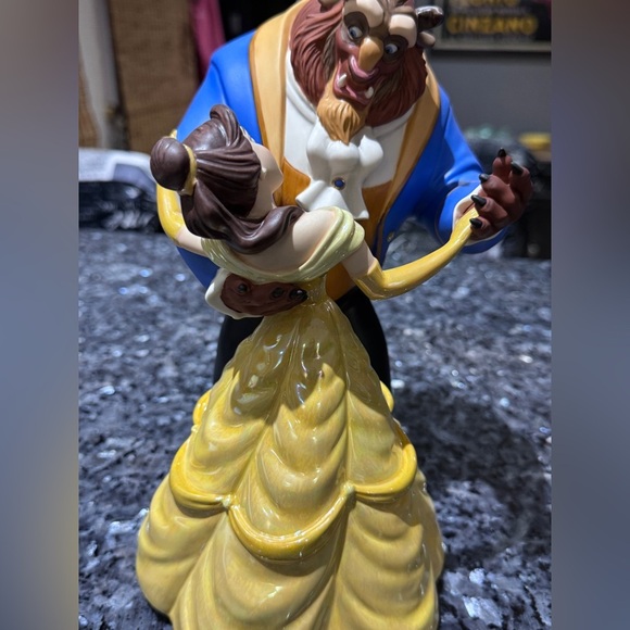 â¨Vintage WDCC Beauty Beast Dance Figurine Disney Magic in Hand-Painted Porcelain - Picture 12 of 14
